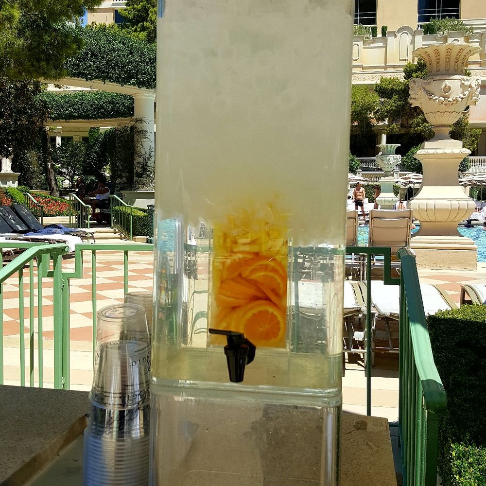 Bellagio Pool - Spa water. Option of ordering food from room service menu. You get everything served on real plates and silverware. - Swimming Pools Near Me - Las Vegas, Nevada Bellagio Pool - Spa water. Option of ordering food from room service menu. You get everything served on real plates and silverware. - Swimming Pools Near Me - Las Vegas, Nevada