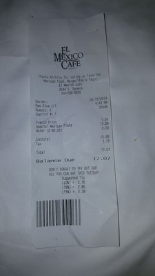 El Mexico Cafe by null