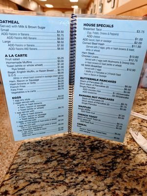 Menu photo 4 Bellaire Coffee Shop Bellaire, TX