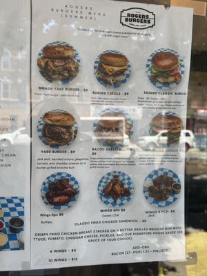 Menu photo 4 Rogers Burgers Brooklyn, NY