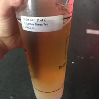 Rabbit Rabbit Tea - Lychee Green Tea - Coffee & Tea Near Me - Santa Clara, California Rabbit Rabbit Tea - Lychee Green Tea - Coffee & Tea Near Me - Santa Clara, California