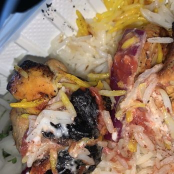 Dream Kabob House - 1. Boneless Chicken Thigh with Rice. Sorry for the bad pic but we killed the plate. - Salad Near Me - Los Angeles, California Dream Kabob House - 1. Boneless Chicken Thigh with Rice. Sorry for the bad pic but we killed the plate. - Salad Near Me - Los Angeles, California
