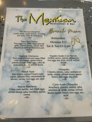 Menu photo 4 The Mexican Restaurant and Bar Hayward, CA Menu photo 4 The Mexican Restaurant and Bar Hayward, CA