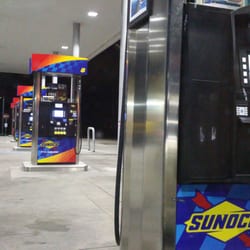 APlus - Gas pumps at Sunoco.