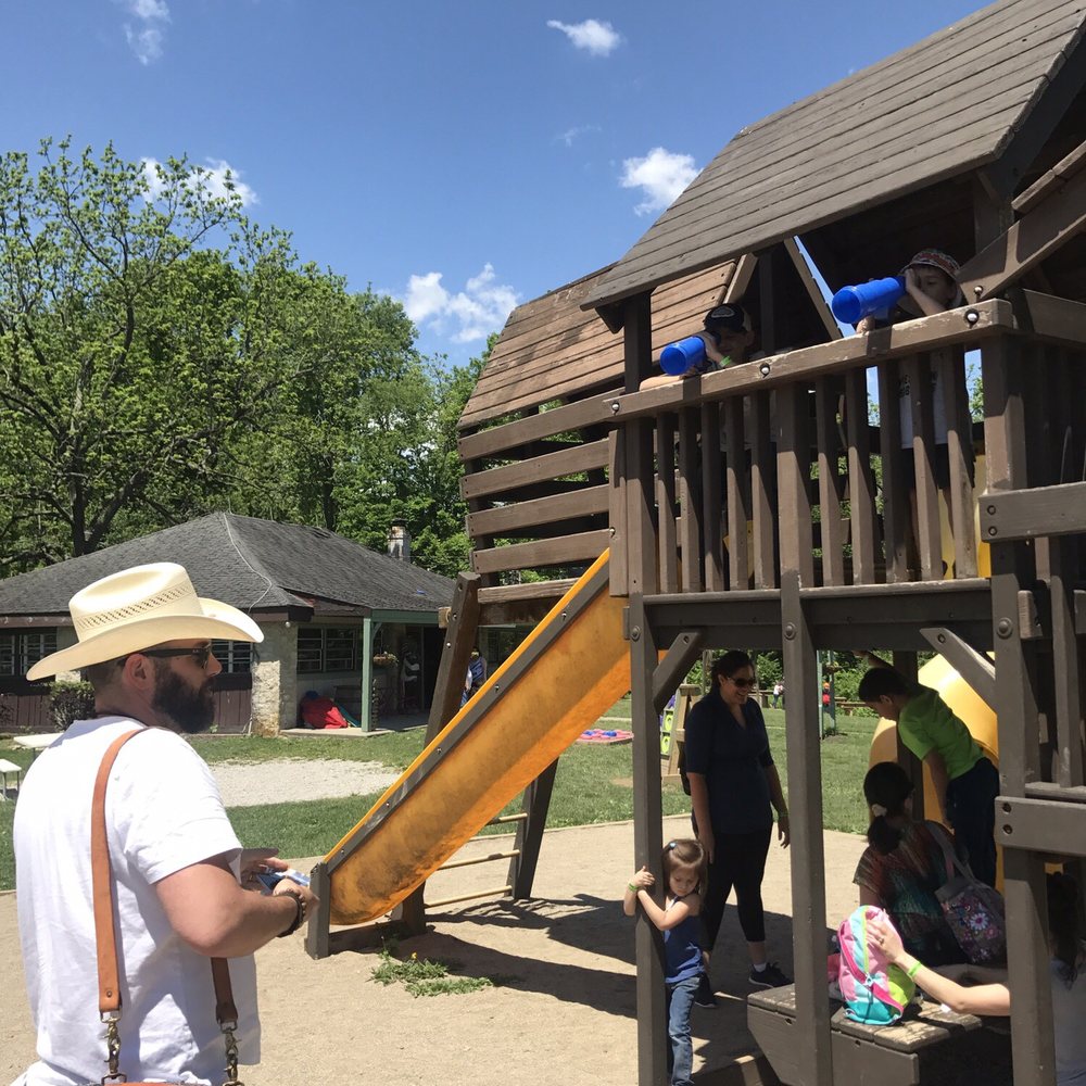 Olentangy Indian Caverns - Playground with rock climbing wall - Tours Near Me - Delaware, Ohio