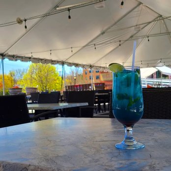 The Deck Bar - Blue Raspberry Mojito - American Near Me - Northampton, Massachusetts