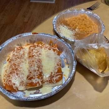 Mesquite Grill - The enchiladas are great as are the accompanying rice and beans. Chips are plentiful, but unmemorable. - Mexican Near Me - Rochester, New York Mesquite Grill - The enchiladas are great as are the accompanying rice and beans. Chips are plentiful, but unmemorable. - Mexican Near Me - Rochester, New York