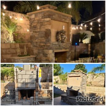REOL Help - Back yard fireplace - General Contractors Near Me - Claremont, California REOL Help - Back yard fireplace - General Contractors Near Me - Claremont, California