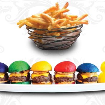 Sugar Factory - LGBTQ? I'm in Rainbow burgers for the group of gay friends - Desserts Near Me - San Antonio, Texas Sugar Factory - LGBTQ? I'm in Rainbow burgers for the group of gay friends - Desserts Near Me - San Antonio, Texas