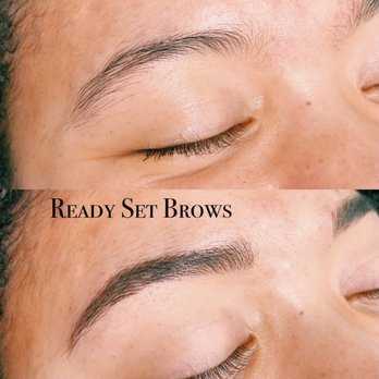 Ready Set Brows - Before and after photo - Eyebrow Services Near Me Ready Set Brows - Before and after photo - Eyebrow Services Near Me