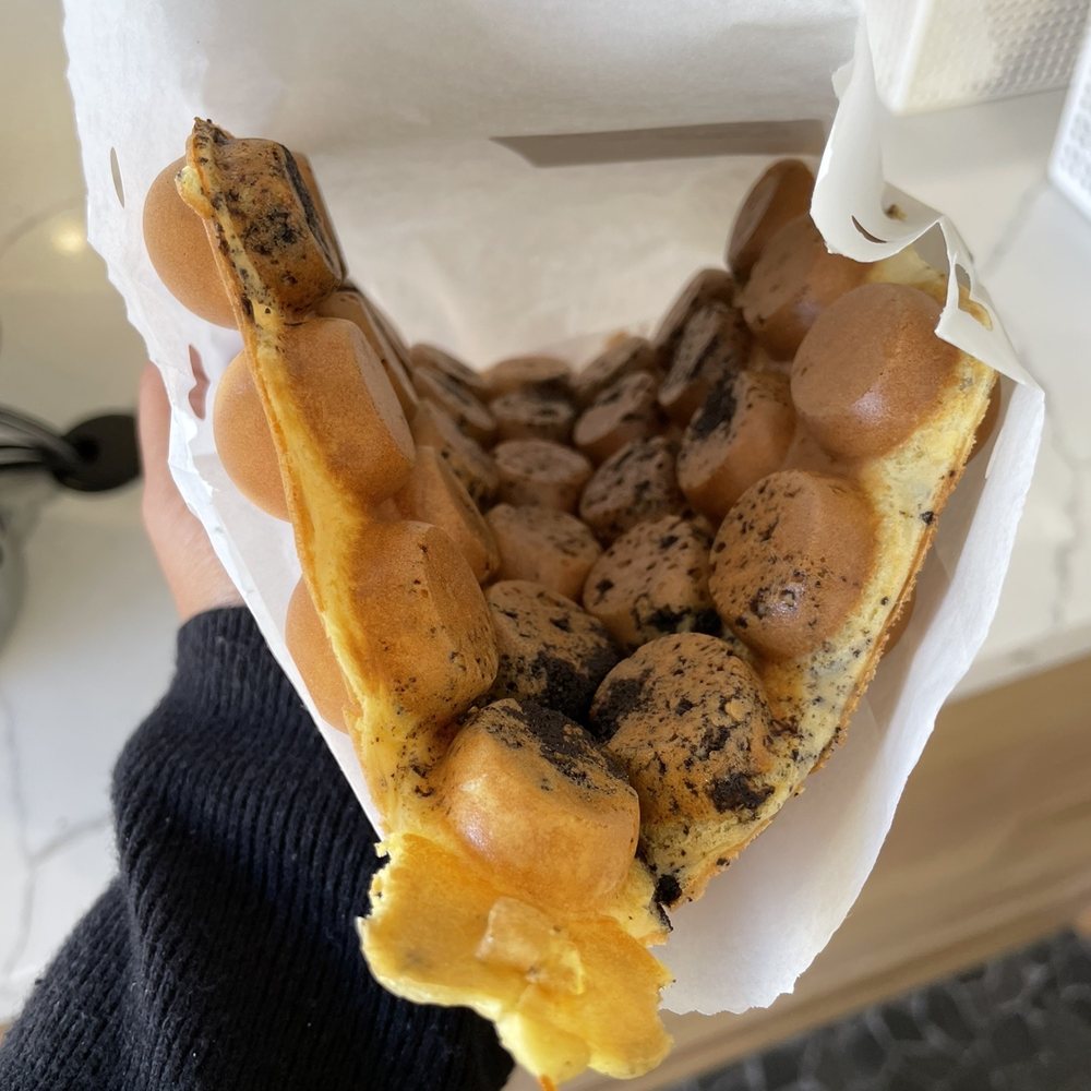 Milktopia - Oreo crunch egg puff - Bubble Tea Near Me - San Francisco, California