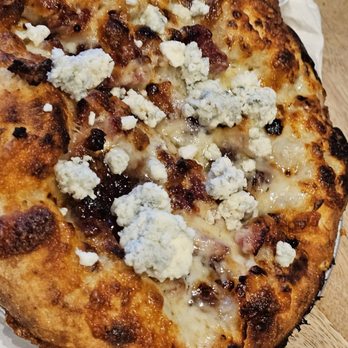 Bobby's Hot And Cheesy - The Bacon Blue Pizza. - Pizza Near Me - Roanoke, Virginia Bobby's Hot And Cheesy - The Bacon Blue Pizza. - Pizza Near Me - Roanoke, Virginia