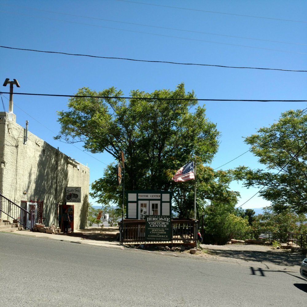 Jerome, Az - What a cute and tiny little visitor's center! - Landmarks & Historical Buildings Near Me - Jerome, Arizona Jerome, Az - What a cute and tiny little visitor's center! - Landmarks & Historical Buildings Near Me - Jerome, Arizona
