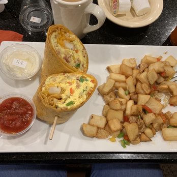 Grille 100 - Breakfast burrito, nothing special - Breakfast & Brunch Near Me - Sioux Falls, South Dakota