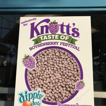 Dippin’ Dots - Exclusive boysenberry flavored Dippin' Dots during the Taste of Boysenberry Festival. - Ice Cream & Frozen Yogurt Near Me - Buena Park, California