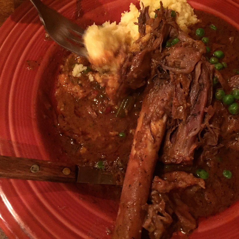 Machi's Saloon & Grill - Fabulous Wednesday special of lamb shank in phenomenal sauce - these are the left-overs!! Delicious. - and too much to eat!! - Bars Near Me - Elko, Nevada Machi's Saloon & Grill - Fabulous Wednesday special of lamb shank in phenomenal sauce - these are the left-overs!! Delicious. - and too much to eat!! - Bars Near Me - Elko, Nevada