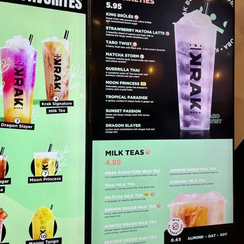 Krak Boba - Bubble Tea Near Me - Corona, California