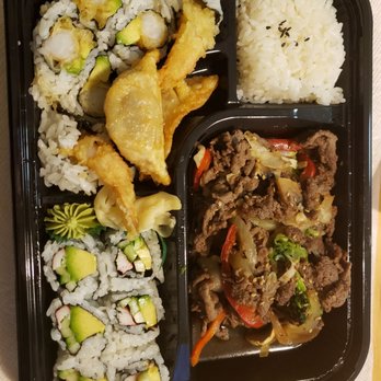 Markham Sushi - Bulgogi and Dynamite Roll Dinner Bento Combo - Sushi Bars Near Me - Markham, Ontario