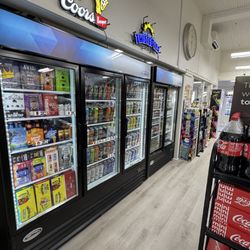 Mini Stop - "Our cooler section offers a full selection of beer, cider, seltzers, energy drinks, and soft drinks -- always chilled and ready to go."