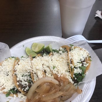 Taqueria La Bravo - 6 Tacos de bisquik with a Dr. Pepper - Mexican Near Me - Brownsville, Texas Taqueria La Bravo - 6 Tacos de bisquik with a Dr. Pepper - Mexican Near Me - Brownsville, Texas