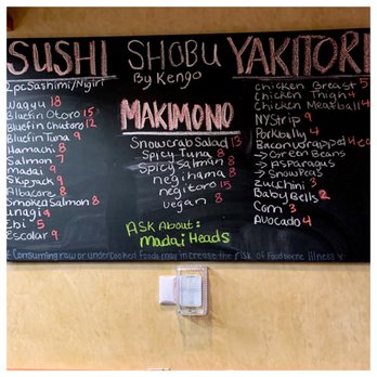 Shobu by Kengo - Menu - Sushi Bars Near Me - Toledo, Ohio Shobu by Kengo - Menu - Sushi Bars Near Me - Toledo, Ohio