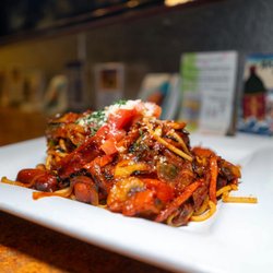 On the Bridge - Napolitan spaghetti $21