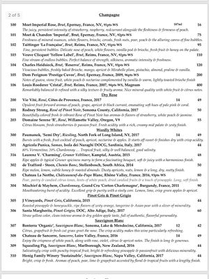 Menu photo 6 Tweeds Restaurant & Buffalo Bar Riverhead, NY