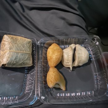 Dim Sum King - You can see how thick the dough is on the football and potstickers - Dim Sum Near Me - Seattle, Washington Dim Sum King - You can see how thick the dough is on the football and potstickers - Dim Sum Near Me - Seattle, Washington