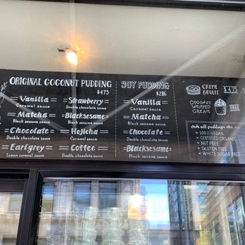 Vegan Pudding - Menu - Desserts Near Me - Vancouver, British Columbia