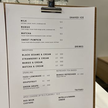 Anko - Menu - Desserts Near Me - Los Angeles, California