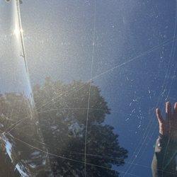 Blue Sky Car Wash - multiple scratches