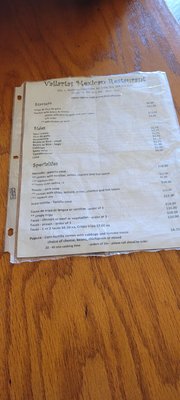 Menu photo 1 Vallarta's Mexican Restaurant Vancouver, BC