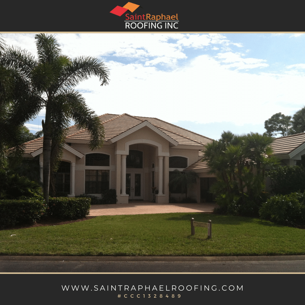 Slide of Saint Raphael Roofing