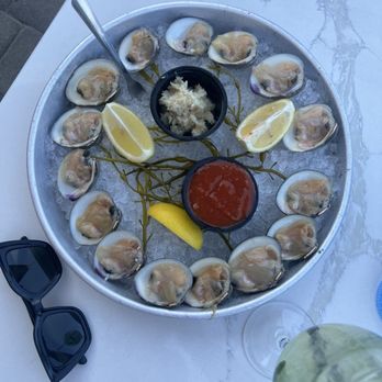 Rooney's Oceanfront Restaurant - Middle neck clams. 10/10. Fresh horseradish, had to ask for Tabasco - Seafood Near Me - Long Branch, New Jersey Rooney's Oceanfront Restaurant - Middle neck clams. 10/10. Fresh horseradish, had to ask for Tabasco - Seafood Near Me - Long Branch, New Jersey