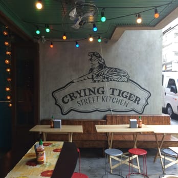 Crying Tiger Street Kitchen - Love the signage - Thai Near Me - Makati, NCR