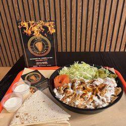Gyro Downtown - Chicken Gyro Bowl