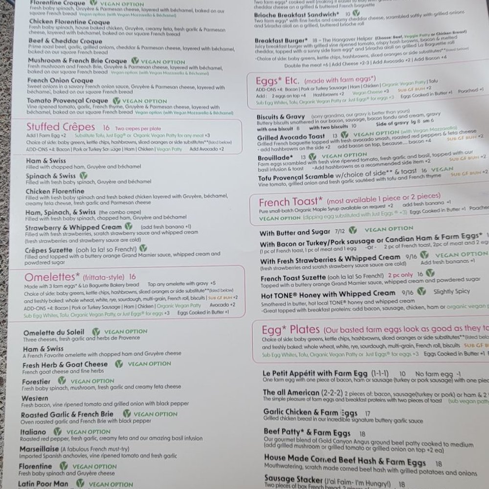 Brunch Menu Brunch Menu
