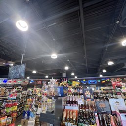 the inside of a store