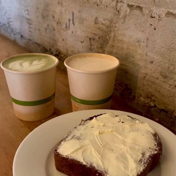 Hey Neighbor Cafe - Matcha Latte, Chai Latte & Ube Toast w/ Cream Cheese - Coffee & Tea Near Me - San Francisco, California Hey Neighbor Cafe - Matcha Latte, Chai Latte & Ube Toast w/ Cream Cheese - Coffee & Tea Near Me - San Francisco, California