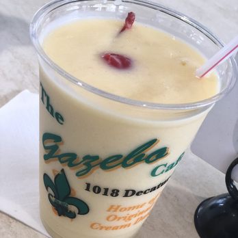 Gazebo Cafe - Mango daiquiri w/ ice cream - heaven!! - Cajun/Creole Near Me - New Orleans, Louisiana Gazebo Cafe - Mango daiquiri w/ ice cream - heaven!! - Cajun/Creole Near Me - New Orleans, Louisiana
