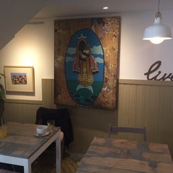 Picnic - View from the bar to underneath the staircase