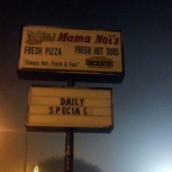 Mama Nois Pizza & Hot Sub - the sign - Pizza Near Me - Ellerbe, North Carolina Mama Nois Pizza & Hot Sub - the sign - Pizza Near Me - Ellerbe, North Carolina