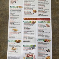 Lisa’s Lunchbox - Menu
