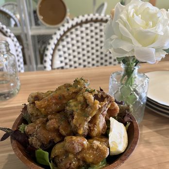 La Casa Mia - Honey mustard chicken karaage IG @AmyNsEats - Italian Near Me - Milpitas, California La Casa Mia - Honey mustard chicken karaage IG @AmyNsEats - Italian Near Me - Milpitas, California