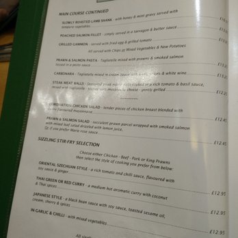 Michael's Brasserie - Menu 2 - Brasseries Near Me - York, NYK