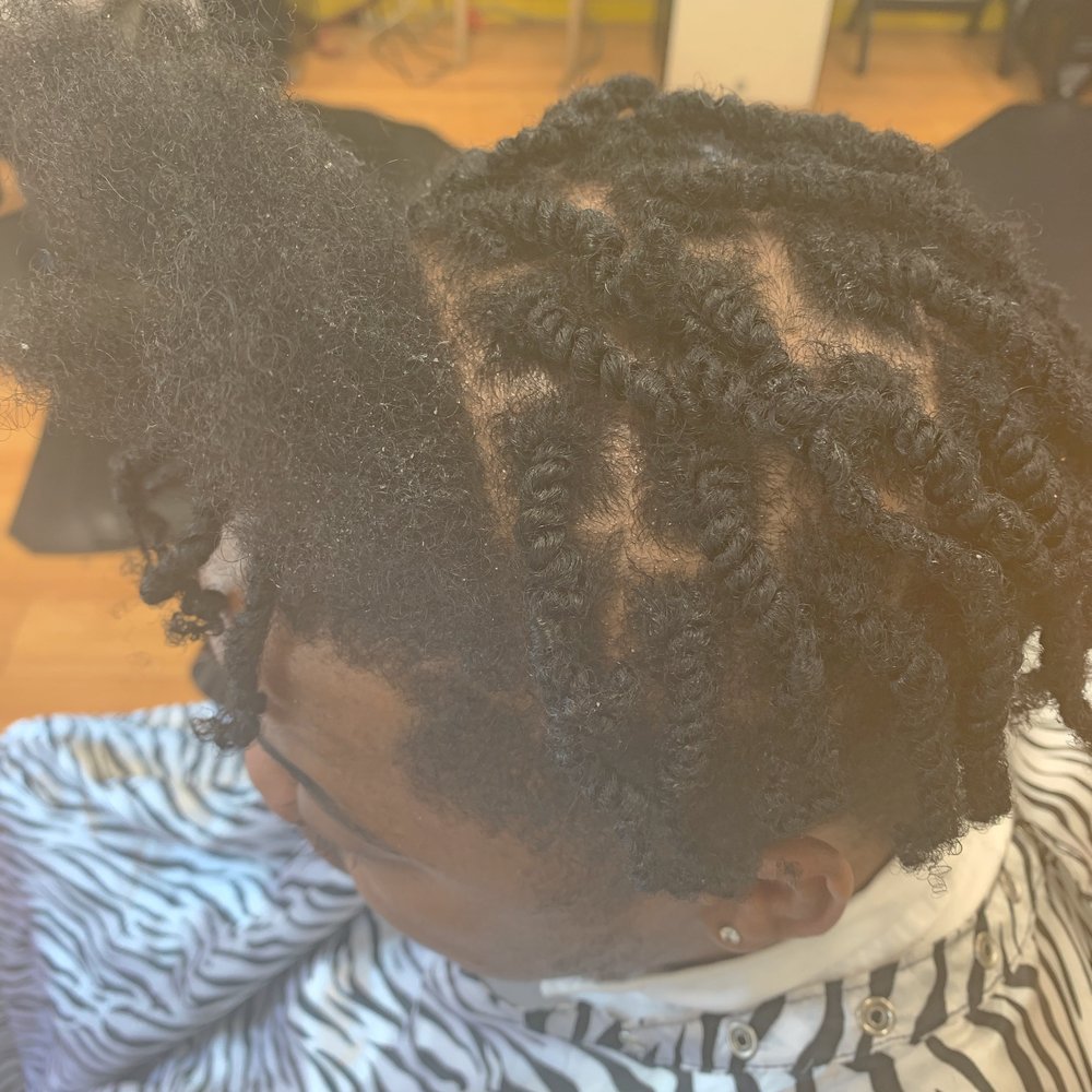 The Chop Shop Barbers - Natural Two Strand Twist Men's Hair - Barbers Near Me - San Jose, California The Chop Shop Barbers - Natural Two Strand Twist Men's Hair - Barbers Near Me - San Jose, California