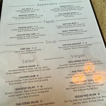 Satay Thai Kitchen & Bar - Menu - Thai Near Me - Fresno, California Satay Thai Kitchen & Bar - Menu - Thai Near Me - Fresno, California