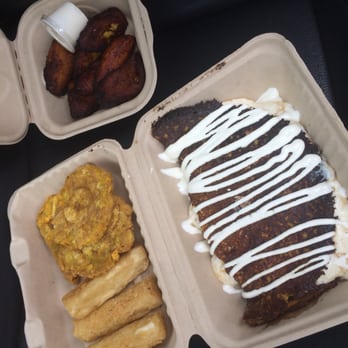 Arepa - Cachapa, tajadas, patacón, yuca!! Delicious - Food Trucks Near Me - Olympia, Washington