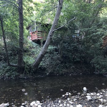 Ripplewood Resort - Cabin 1 from across the river - Resorts Near Me - Big Sur, California