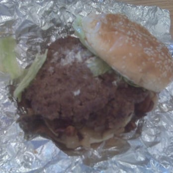 Five Guys - Burger with grilled onions, mushrooms, and jalepenos -$4.49 - Burgers Near Me - Carson, California